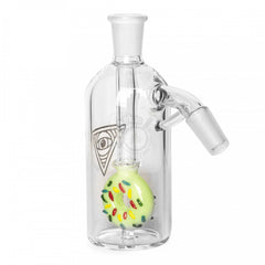 Red Eye Glass 14mm Donut Ash Catcher (REGAC114) - SmokeTime