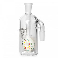 Red Eye Glass 14mm Donut Ash Catcher (REGAC115) - SmokeTime