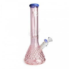 Red Eye Glass 15" Hera Beaker Base Water Pipe (REG078) - SmokeTime