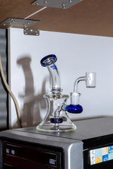 5" Concentrate Rig Red Eye Glass