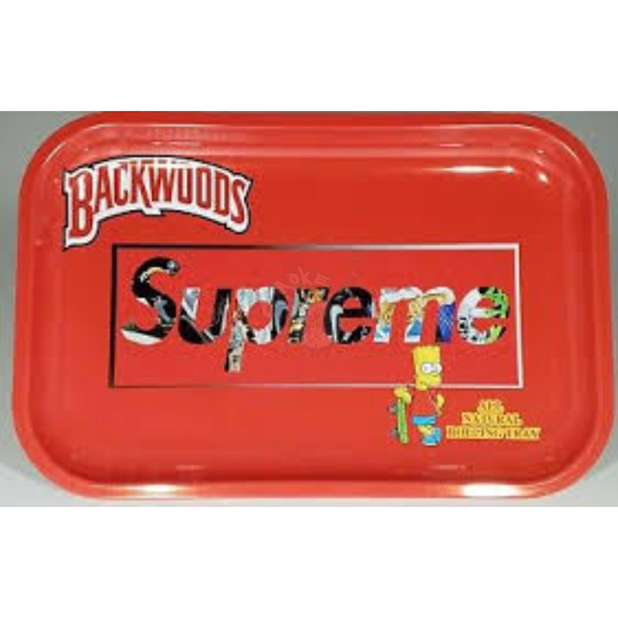 Supreme Bart Metal Rolling Tray - Medium - SmokeTime