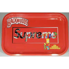 Supreme Bart Metal Rolling Tray - Medium - SmokeTime