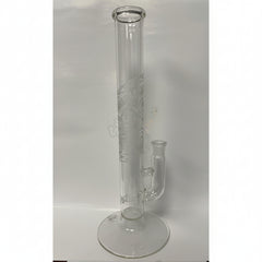 TITZ Glass 14" Sandblasted Inline - SmokeTime