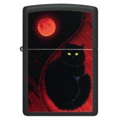 ZIPPO BLACK CAT DESIGN