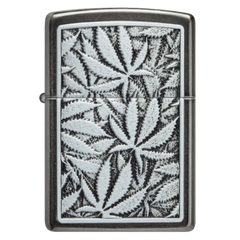 ZIPPO CANNABIS EMBLEM DESIGN