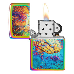 Zippo Psychedelic Brain Design - SmokeTime