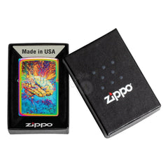 Zippo Psychedelic Brain Design - SmokeTime
