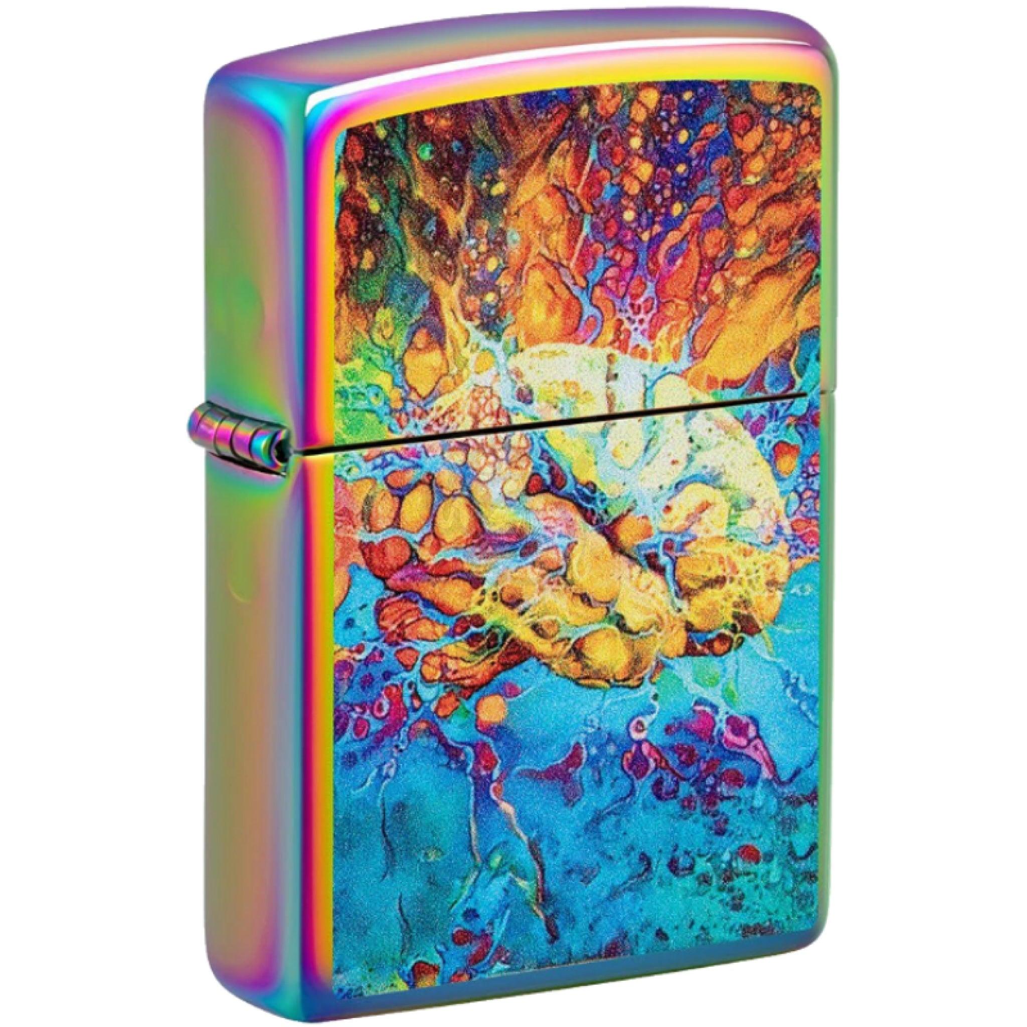 Zippo Psychedelic Brain Design - SmokeTime