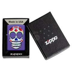 Zippo Sugar Skull Design - SmokeTime