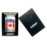 ZIPPO TRAGICALLY HIP CREST DESIGN