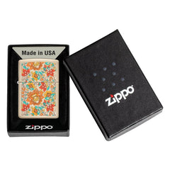 ZIPPO VINTAGE FLORAL DESIGN - SmokeTime