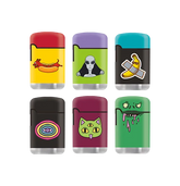 Zengaz Mega Jet Rubberized Lighters (Assorted) (ZL-12)