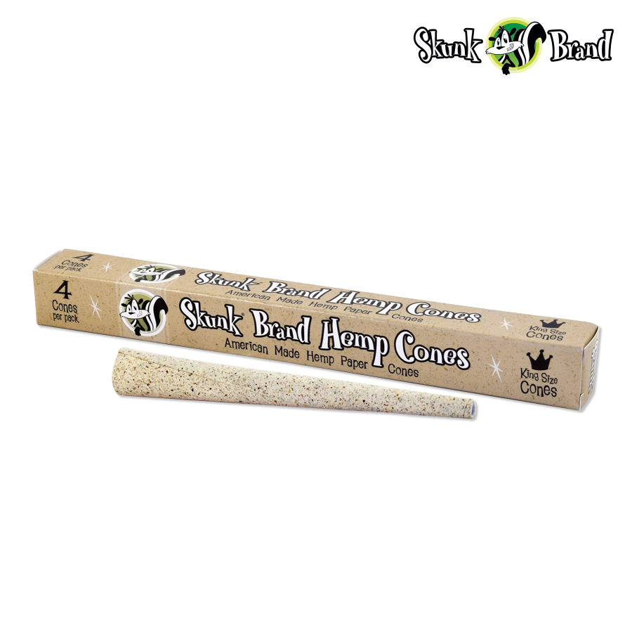 SKUNK KING SIZE HEMP CONES