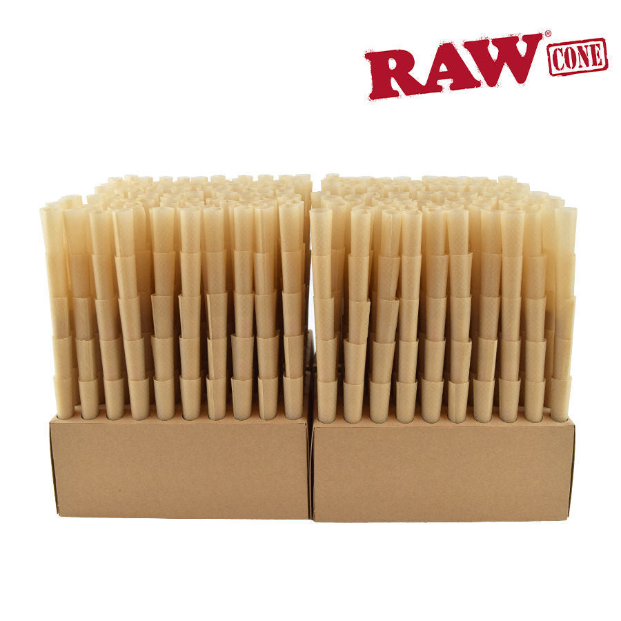 RAW Pre-Rolled Cones 1 1/4 Size (Different Quantity)