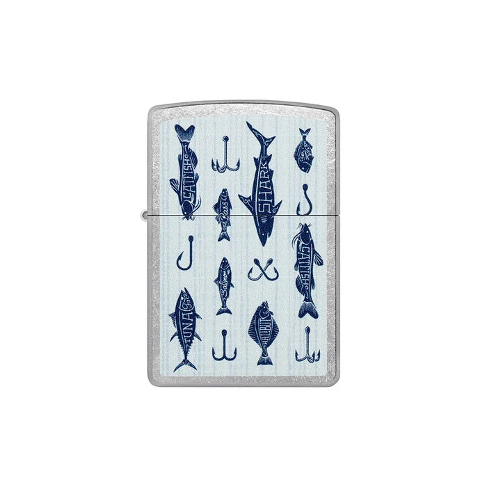Zippo 46719 Fishing Lures Off the Hook Design