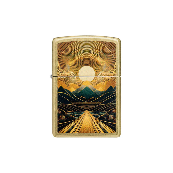 Zippo Through the Mountains Design
