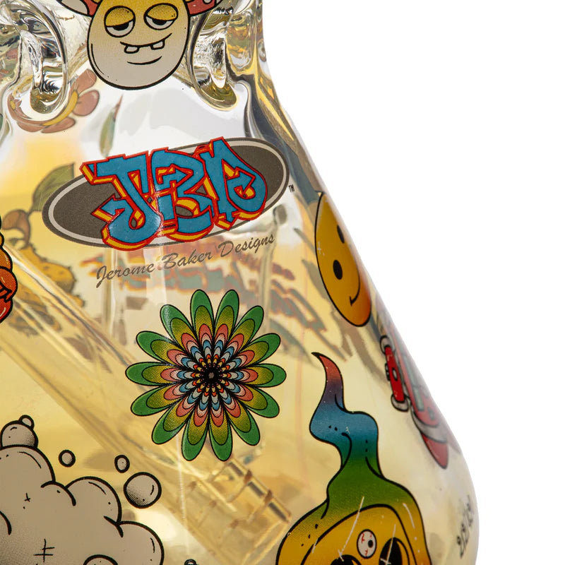 Jerome Baker  12" 7mm Thick Colour Changing Jerome Baker Sidekick Water Pipe
