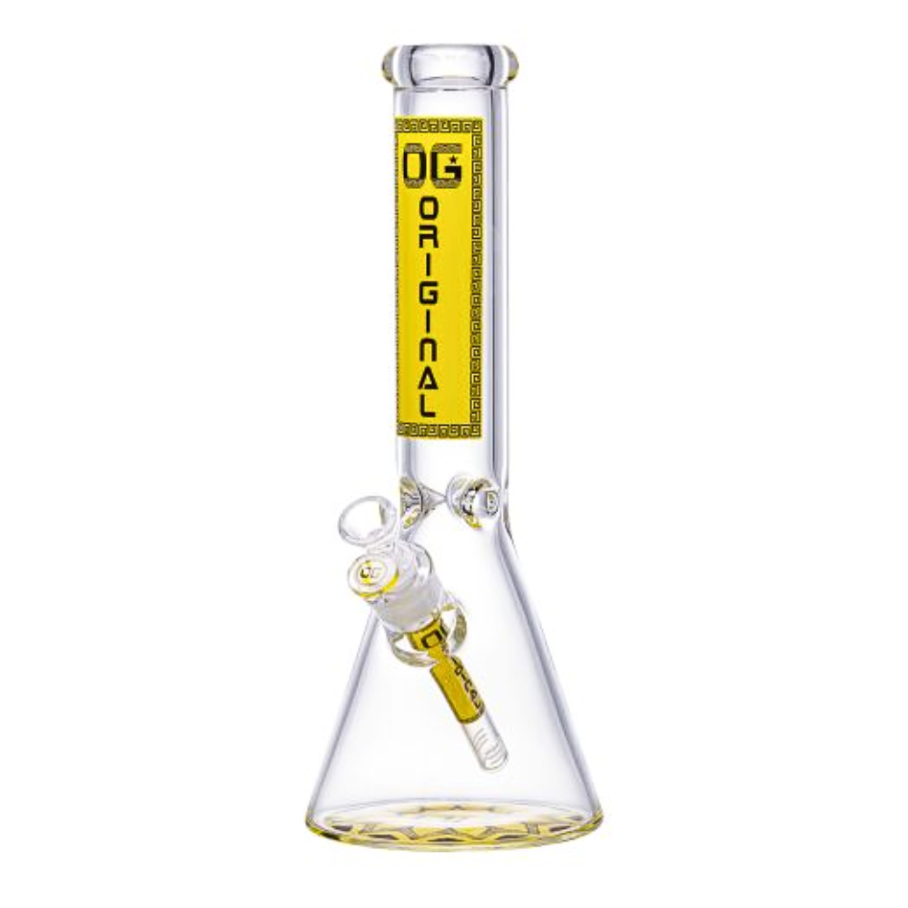OG Original 14" Color Decal 7mm Beaker (OG-590)