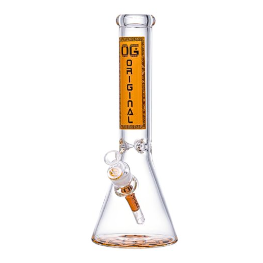 OG Original 14" Color Decal 7mm Beaker (OG-590)