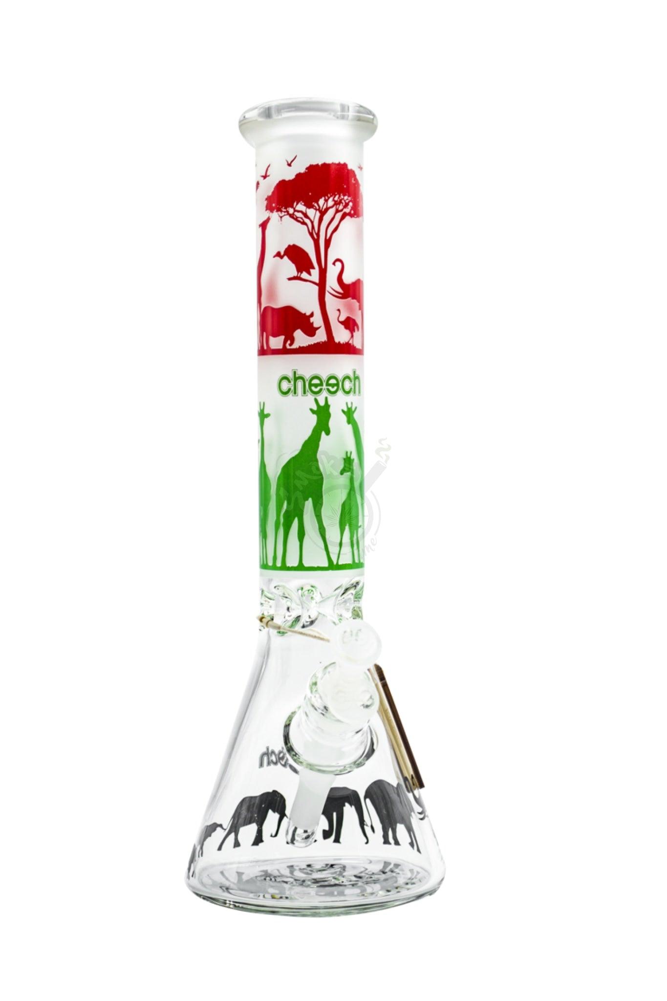 15” Cheech Sandblasted Safari Beaker (CHE-162) - SmokeTime