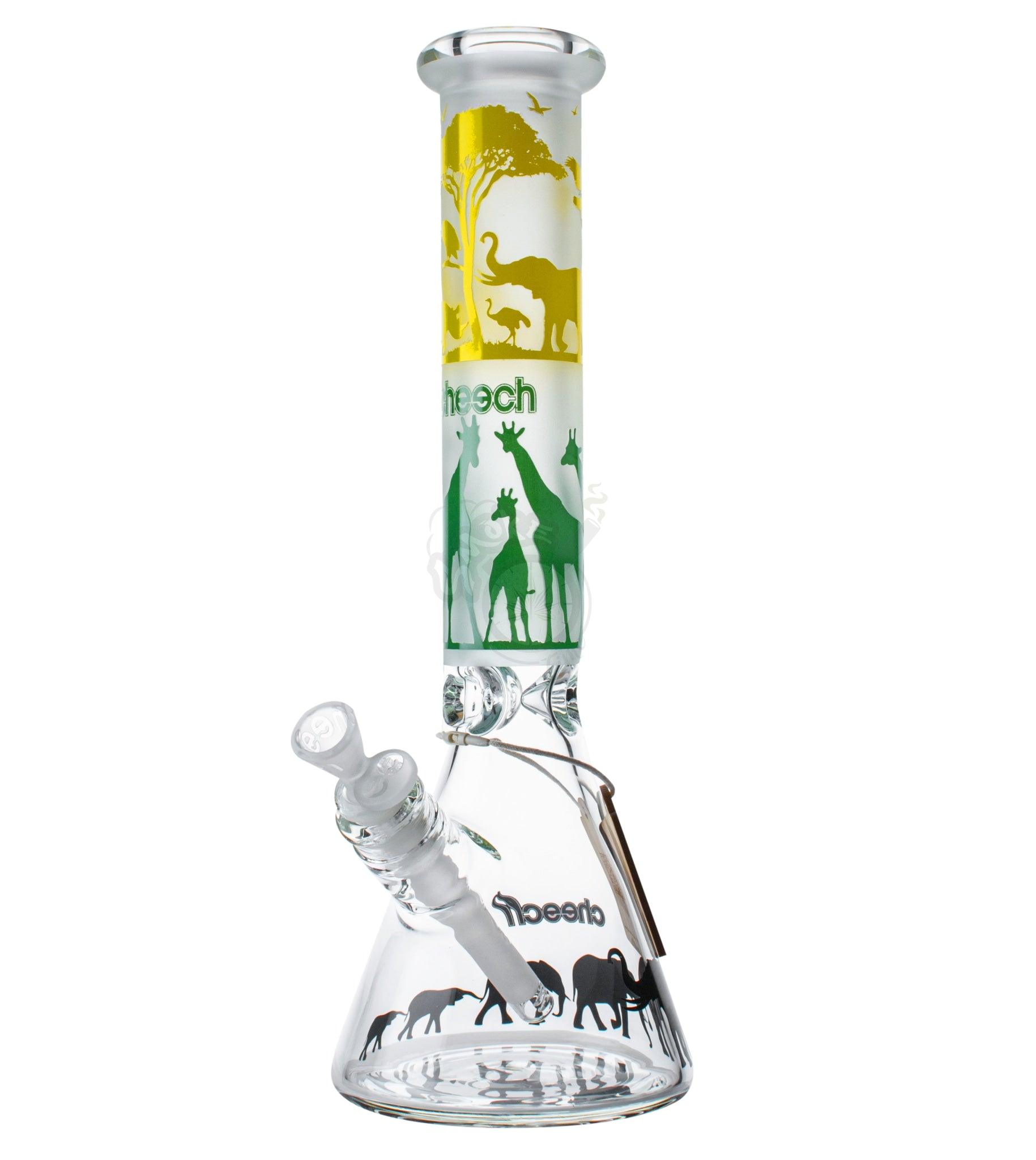 15” Cheech Sandblasted Safari Beaker (CHE-162) - SmokeTime