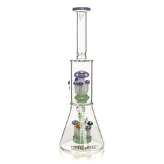 12" Amanita Dual Chamber Beaker Base Water Pipe