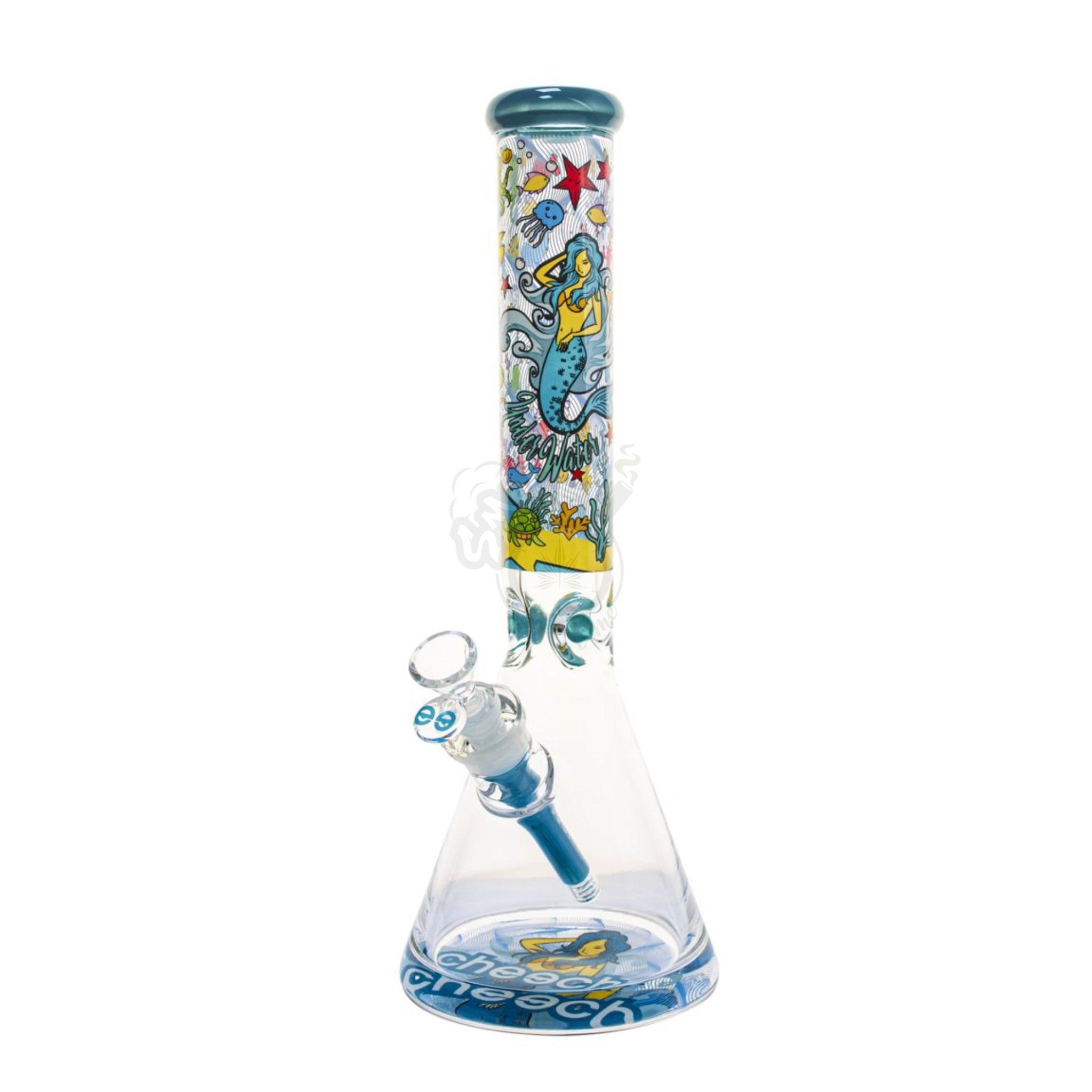 16” 12mm CHEECH Mermaid Beaker (CA-046) - SmokeTime