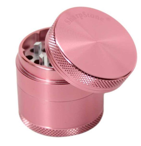 SharpStone 4-Piece Grinder Pollinator Colored 2.5" - Pink