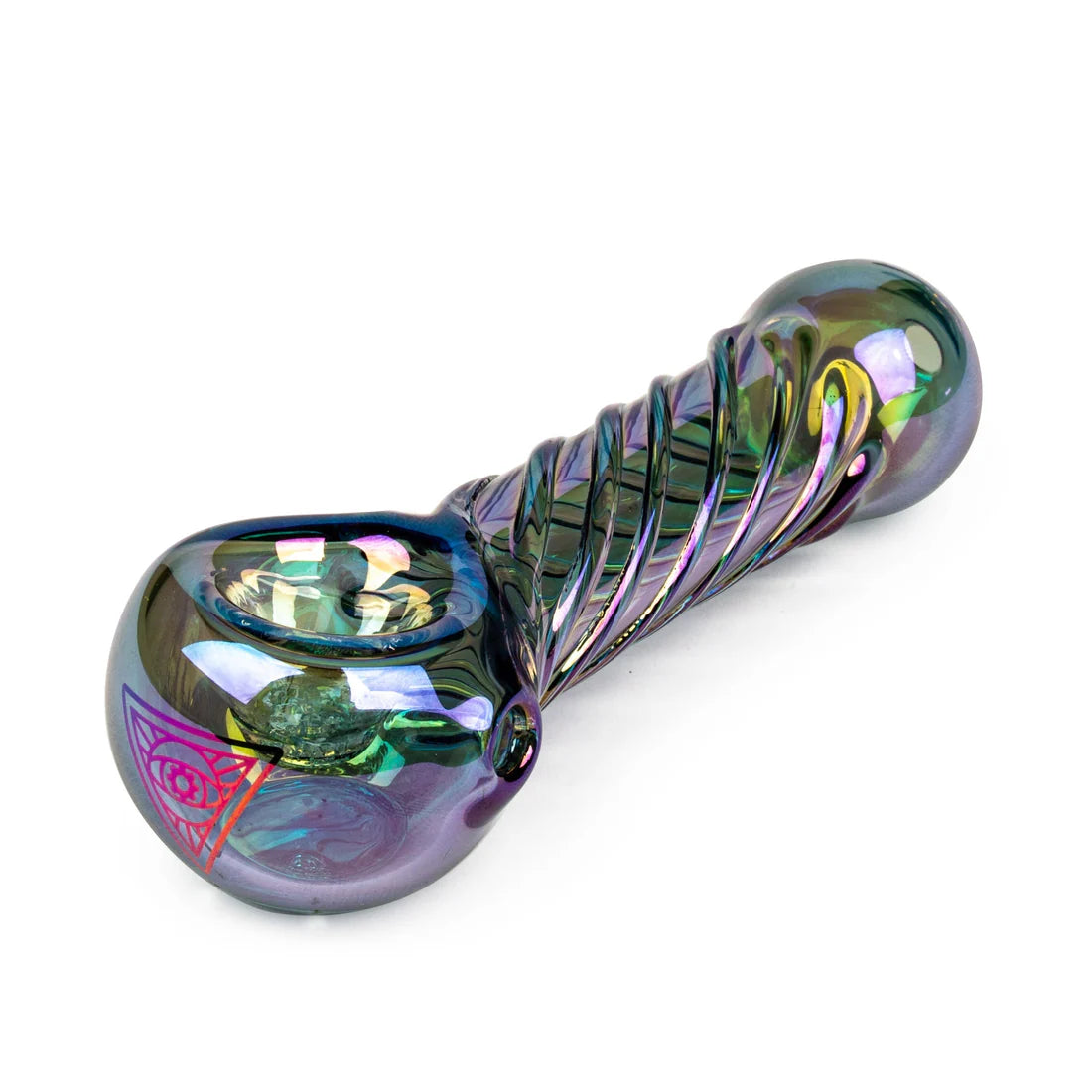 4" Metallic Terminator Finish Twister Hand Pipe