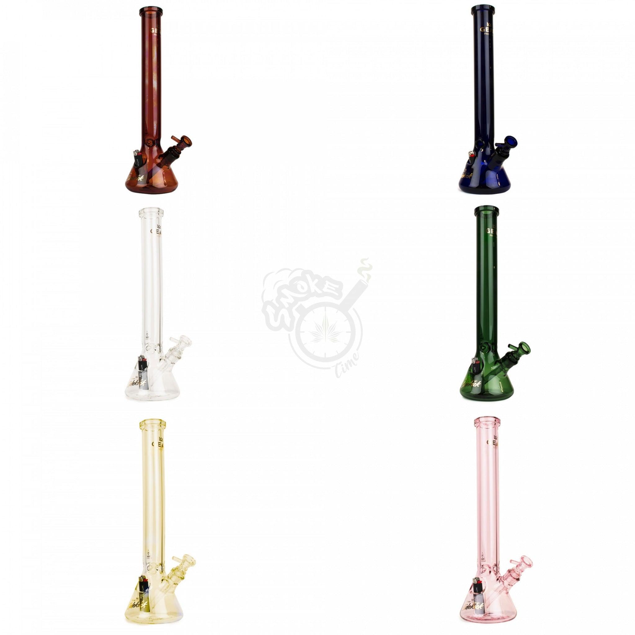 18" 7mm Sidekick Beaker Tube - SmokeTime
