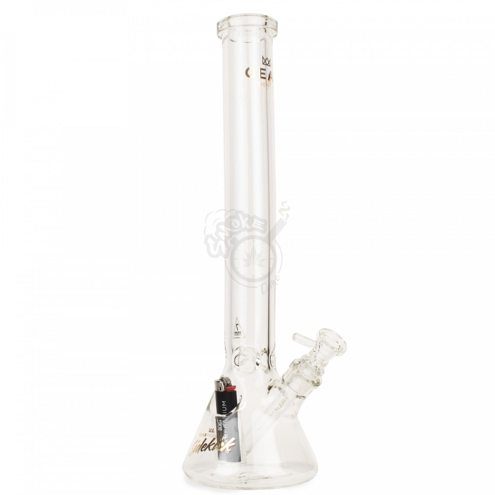 18" 7mm Sidekick Beaker Tube - SmokeTime