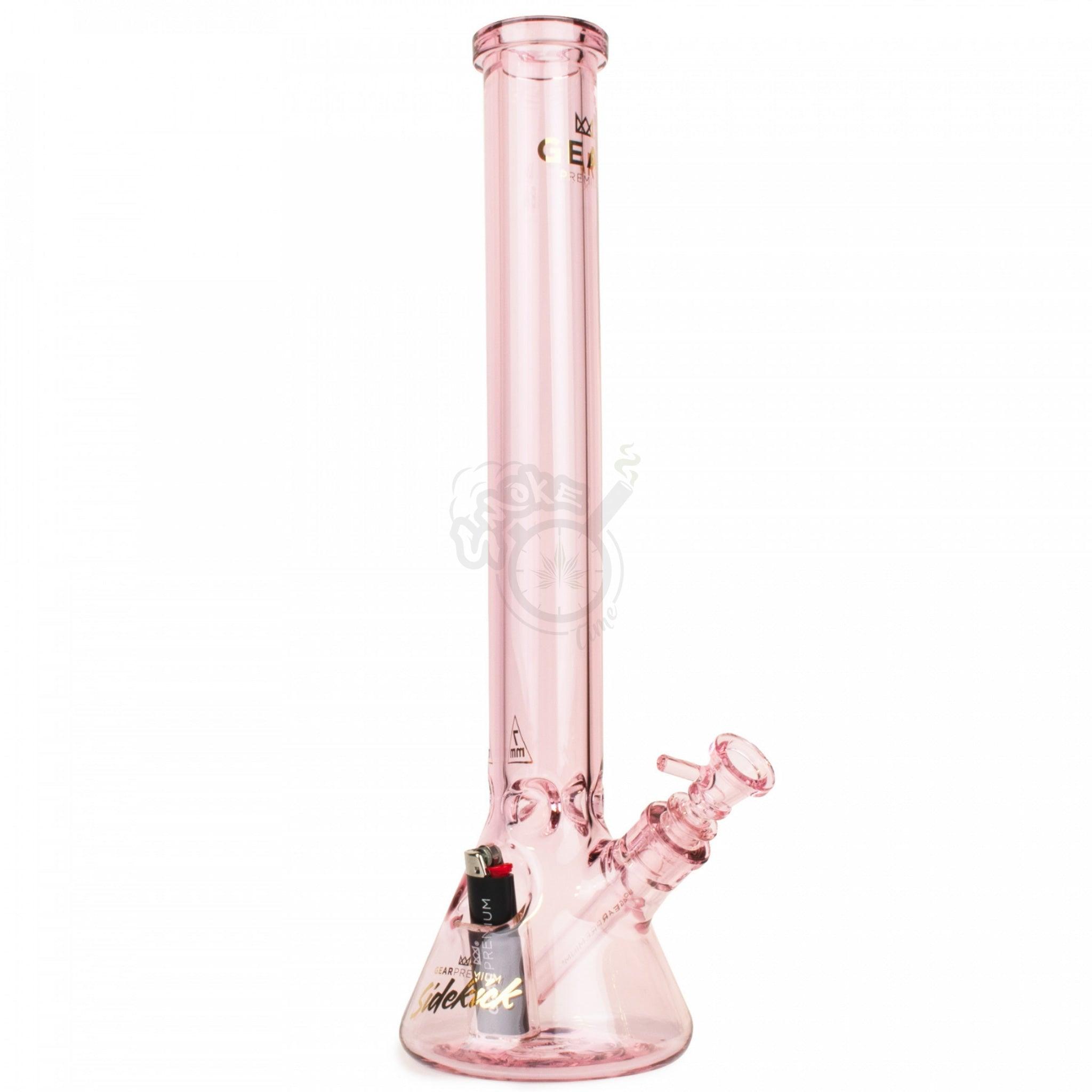 18" 7mm Sidekick Beaker Tube - SmokeTime