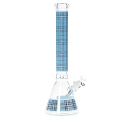Hoss Glass Tartan Beaker (18")  (H164)