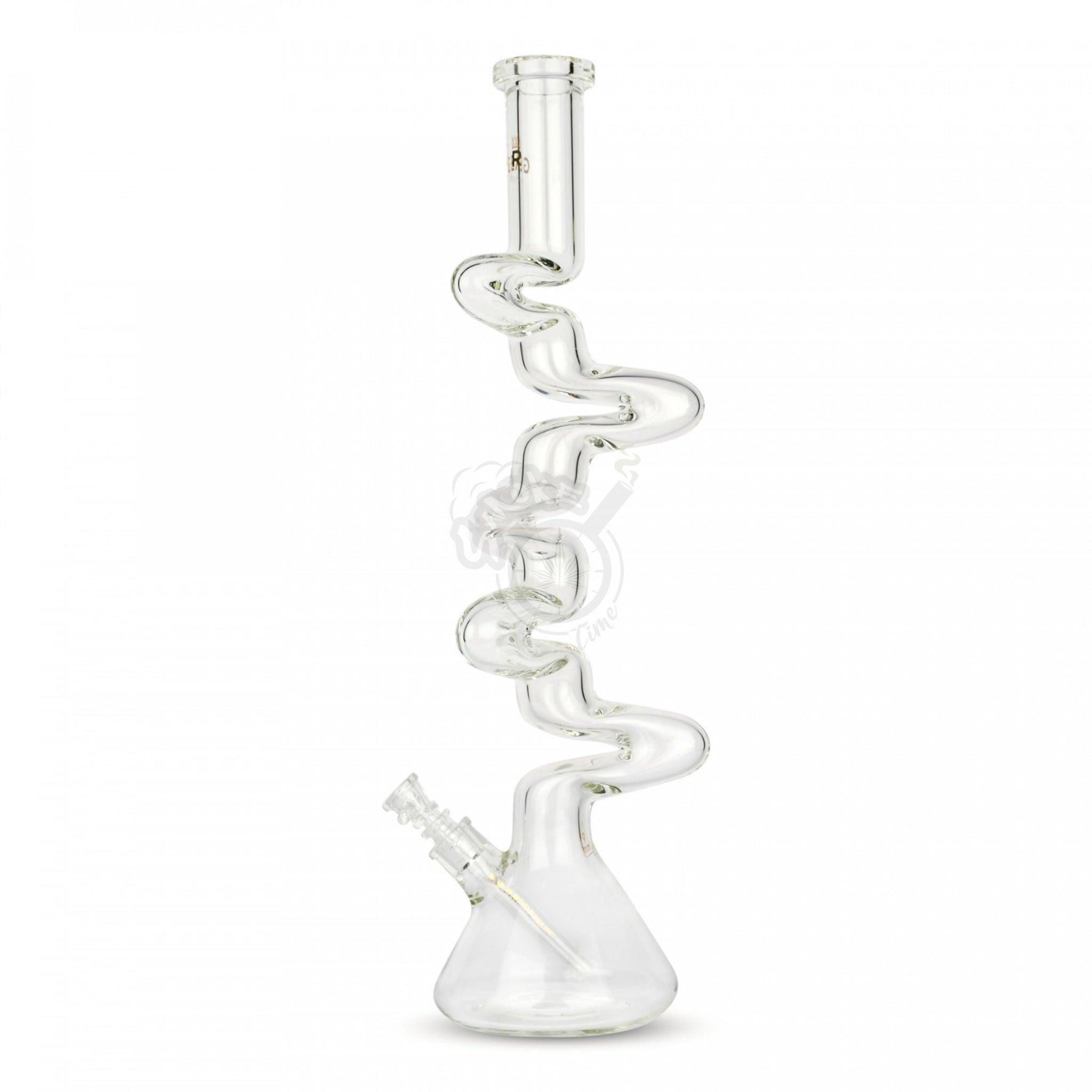 24" 9mm Thick 5-Arm Zorro Beaker Tube (G562) - SmokeTime