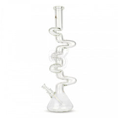 24" 9mm Thick 5-Arm Zorro Beaker Tube (G562) - SmokeTime