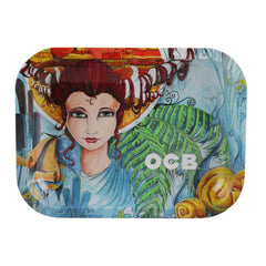 OCB Medium Metal Rolling Tray - Artist Series