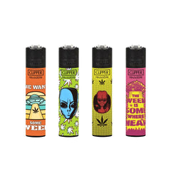 Clipper Galaxy Leaves Mini Lighter