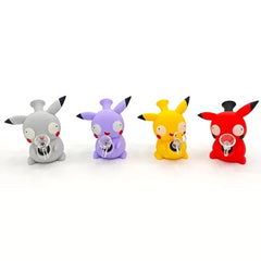 5" POOKYCHU SILICONE PIPE ASSORTED COLORS