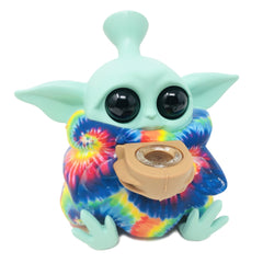 7" Baby Yoda Silicone Bong - SmokeTime