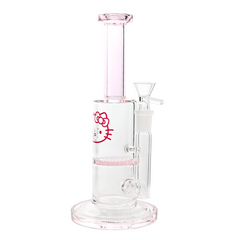 9" Soft Pink Kitty Bong