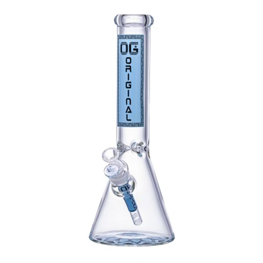 OG Original 14" Color Decal 7mm Beaker (OG-590)