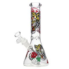10" 4mm Arsenal Skull Syndicate Beaker