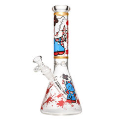10" 4mm Arsenal Pop Kitty /  Pop Garden Beaker