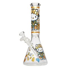 10" 4mm Arsenal Pop Kitty /  Pop Garden Beaker