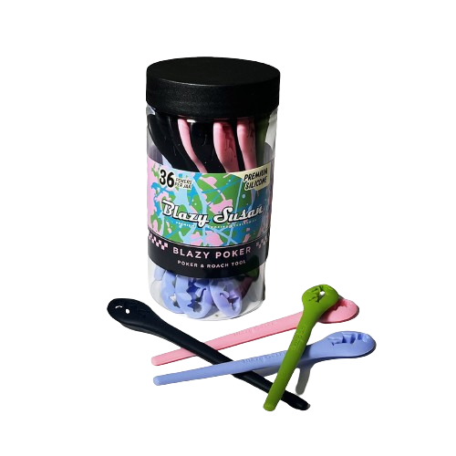 Blazy Susan Premium Silicone Poker and Roach Tool Handler