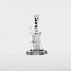 8.5" Bell Dab Rig with Quartz Banger ''Castle Glassworks''