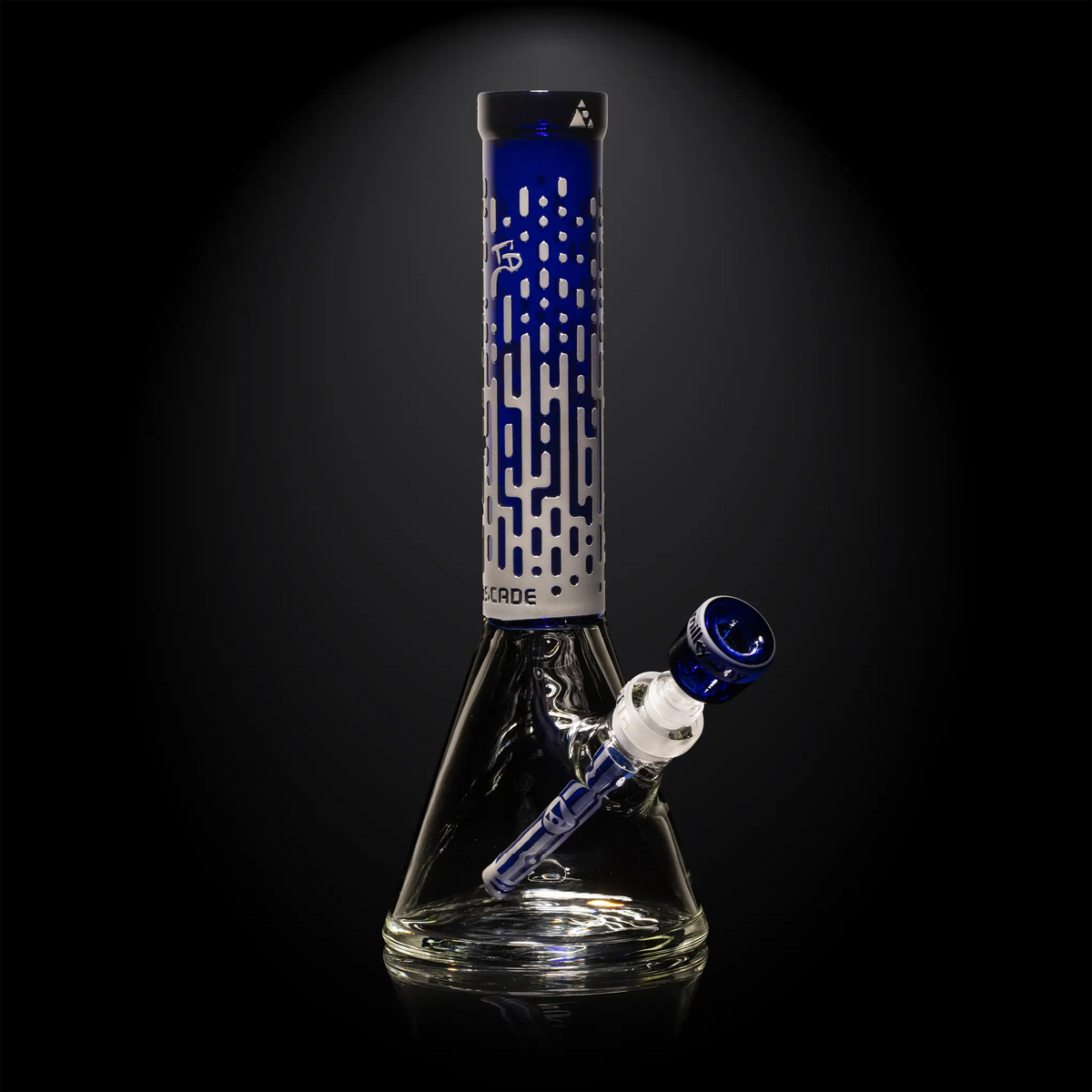 Cascade 14″ Beaker Bong MilkyWay Collection