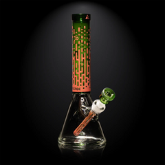 Cascade 14″ Beaker Bong MilkyWay Collection