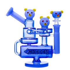 7" Cheech Bear Family Waterpipe