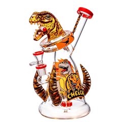 10" Cheech Jurassic Skull Waterpipe